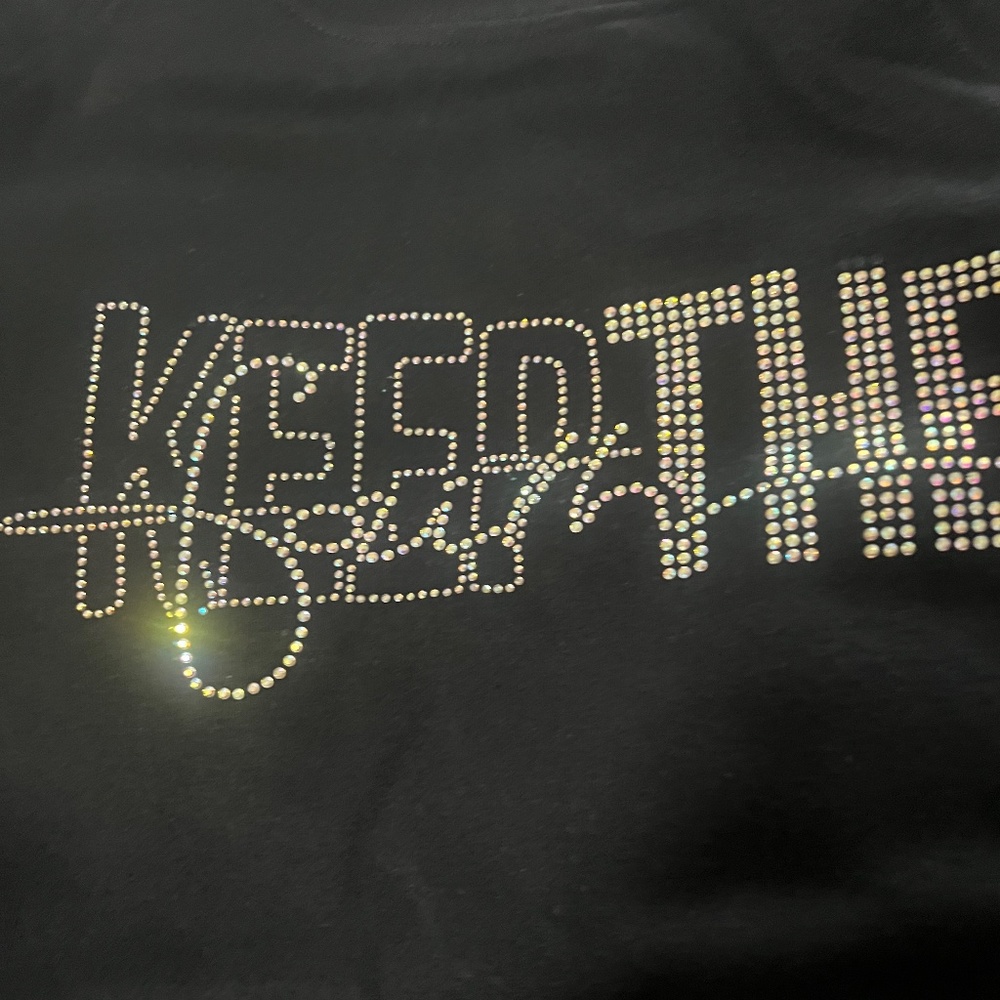Keep the Faith Rhinestone Crewneck Sweatshirt